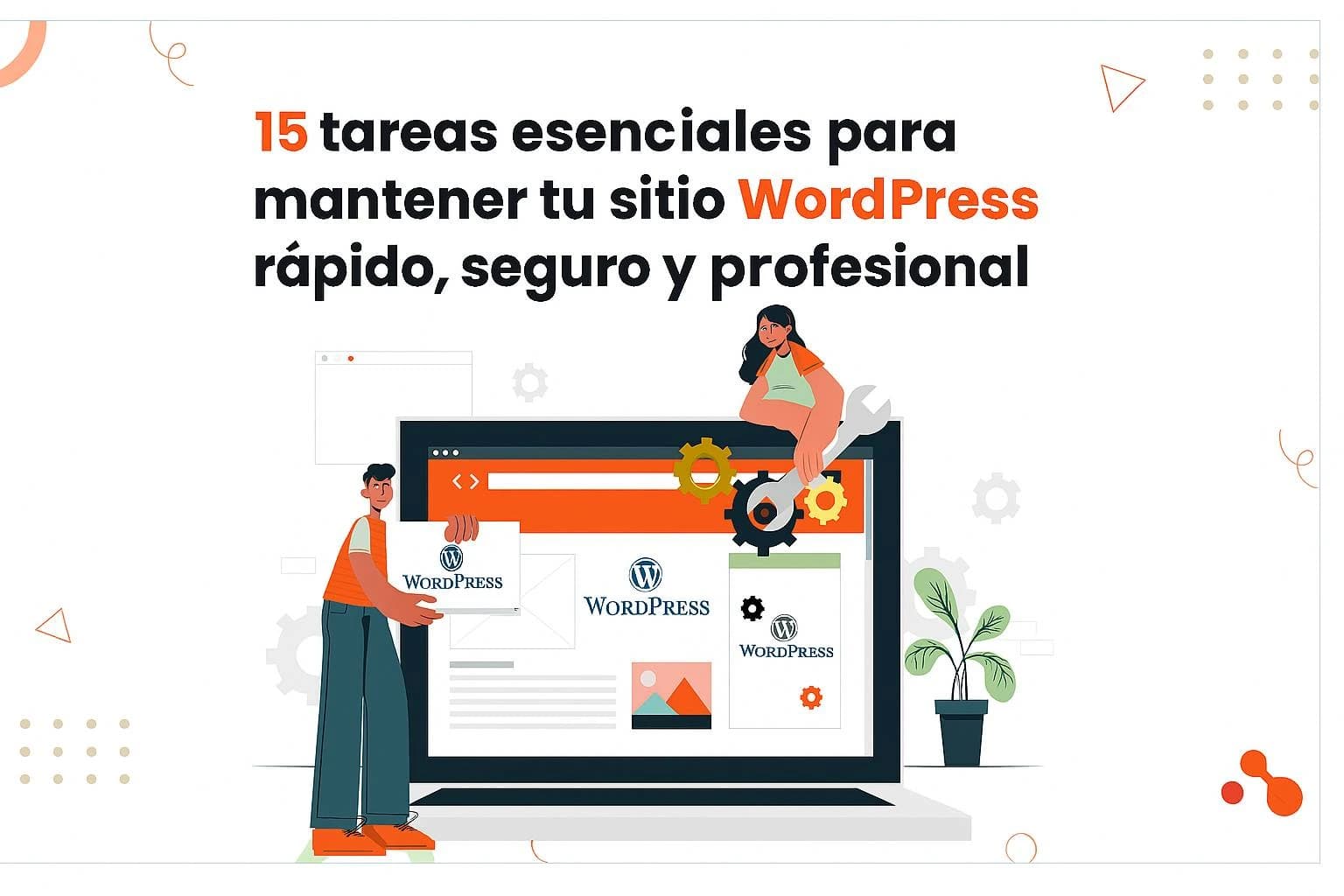 Checklist completa de tareas de mantenimiento WordPress